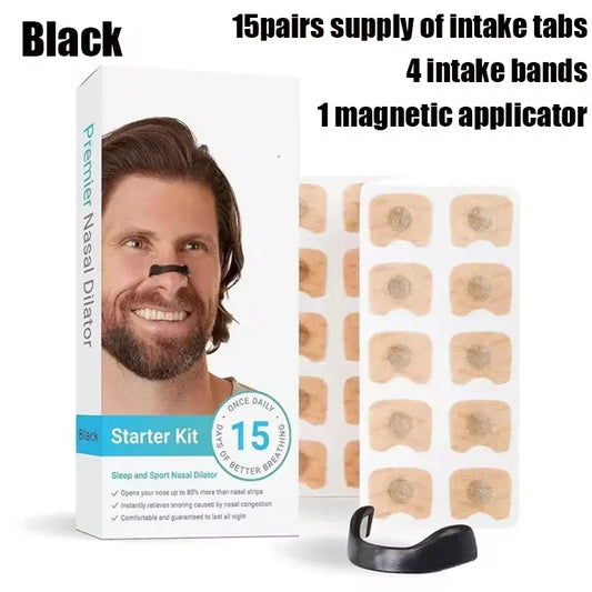 Magnetic Nasal Strips - Enhance Breathing, Improve Sleep, and Reduce Snoring!